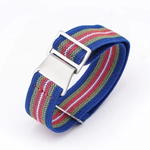 Marine Nationale Blue Green, Red White by Watch Straps Co